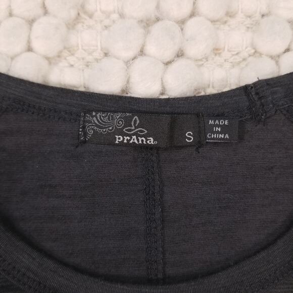 Prana Sol Protect Top Dark Gray Sz Small - Picture 6 of 9